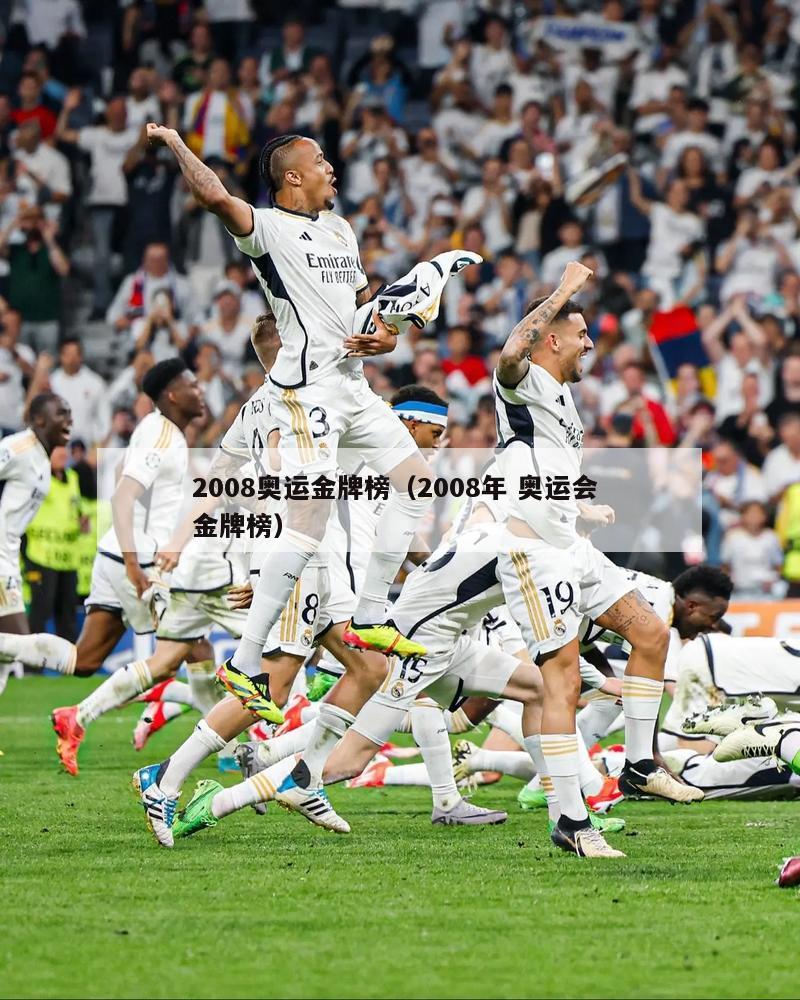 2008奥运金牌榜（2008年 奥运会 金牌榜）  第3张