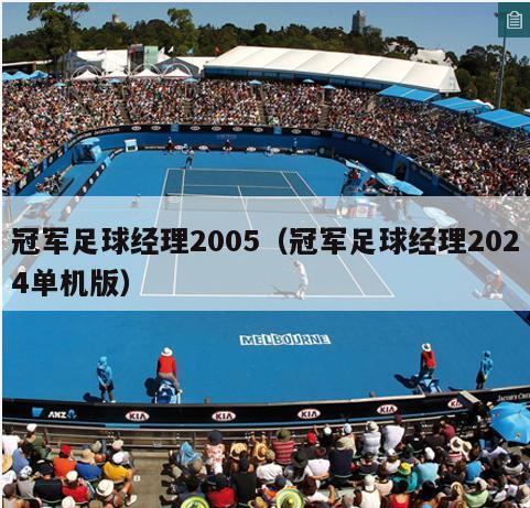 冠军足球经理2005（冠军足球经理2024单机版）  第2张