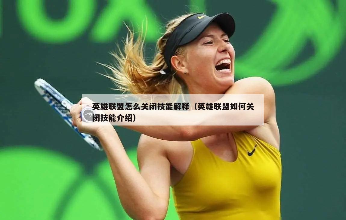 英雄联盟怎么关闭技能解释（英雄联盟如何关闭技能介绍）  第5张