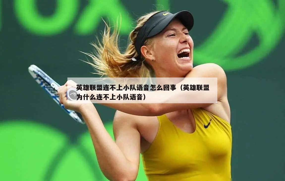 英雄联盟连不上小队语音怎么回事（英雄联盟为什么连不上小队语音）